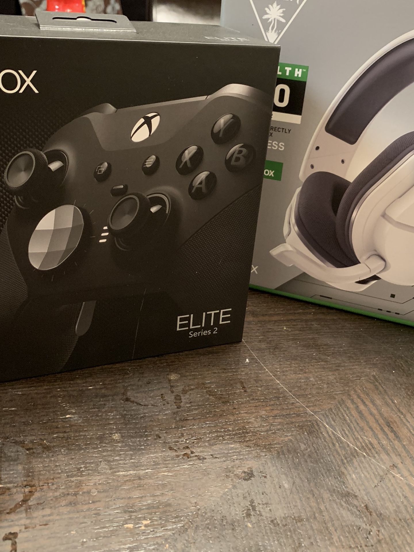Xbox One Elite Controller & Turtle Beach Headset