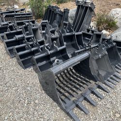 Mini Excavator Backhoe Bucket Attachments