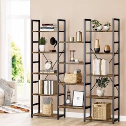 Triple Column Bookshelf