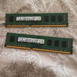 2x4 GB DDR3 Ram