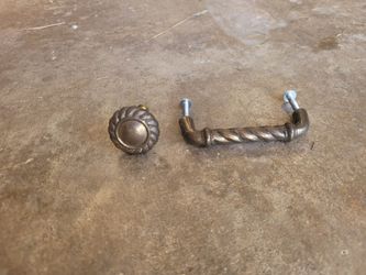 Vintage Brass cabinet pulls and knobs