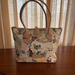 Dooney & Bourke Disneyland Sketch Tote Vintage