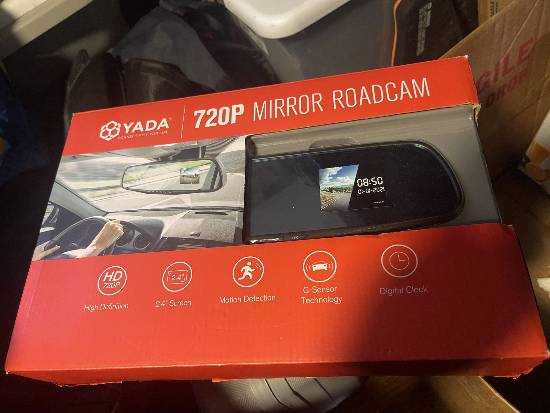 YADA 720P MIRROR ROADCA ROADCAM