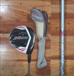 Callaway woman's X Hot 5 Fairway Wood with Headcover