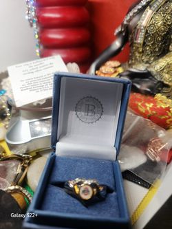 Ohio State BUCKEYE Ring Size 10 Bradford Exchange Mee