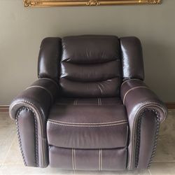 Living room set leather