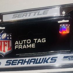 Seattle Seahawks New License Plate Frame Officially Licensed Pickup In Northridge 91325