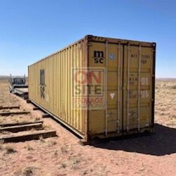 Used 40 Foot High Cubed Storage Shipping Containers Out Of Memphis - WWT