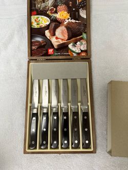Henckels 6-piece Steak Knives-NOS