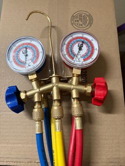 JB Industries Manifold Gauge Set with Hoses