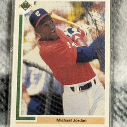 Michael Jordan Baseball Card 