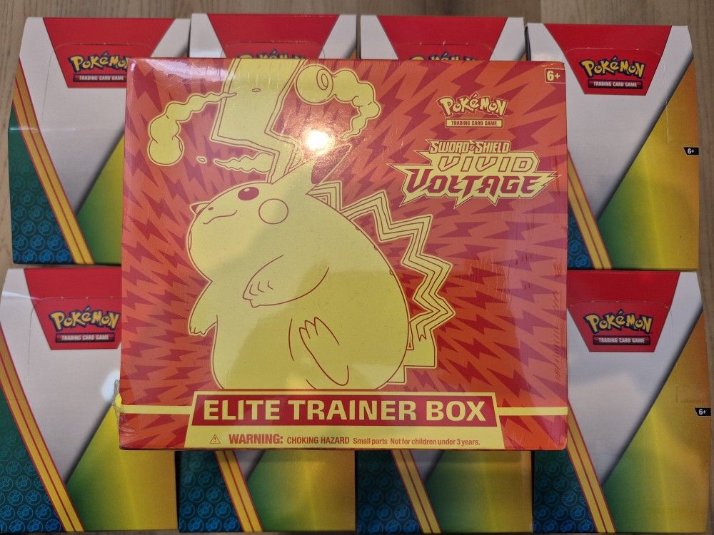 Pokemon TCG Sword And Shield Vivid Voltage ETB
