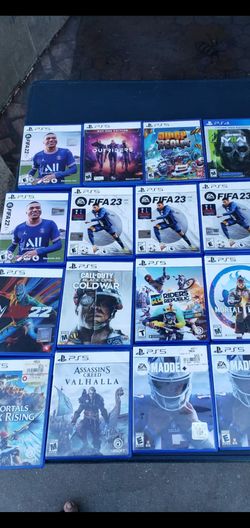 $30! Per Game. 4 for $100!  Can be delivered. Yes $30! Per Game. 2 for $60! 4 for $100!, Playstation 5 PS5 Games accessories. Trade Pokémon cards
