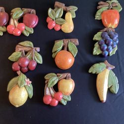 Decorative “fruit” Wall Plaques