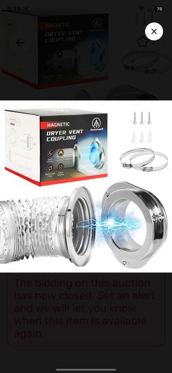 Magnetic dryer hose