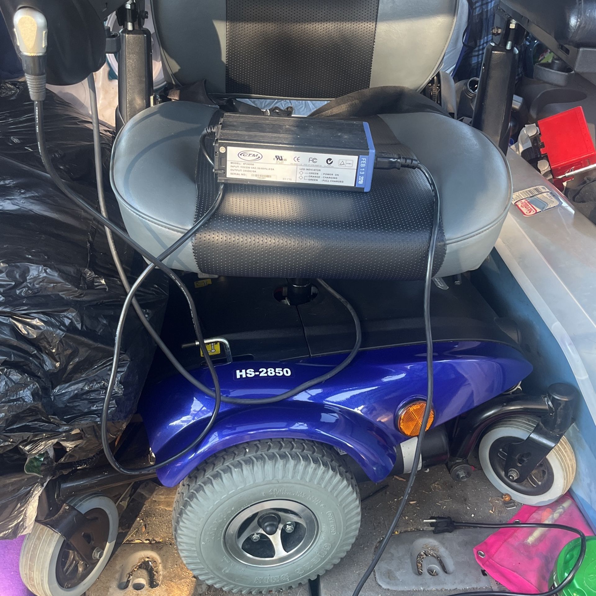 Wheel Chair With Charger