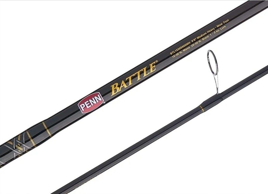 PENN Battle Spinning Reel and Fishing Rod Combo