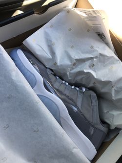 Cool grey 11 lowtop sz 9.5