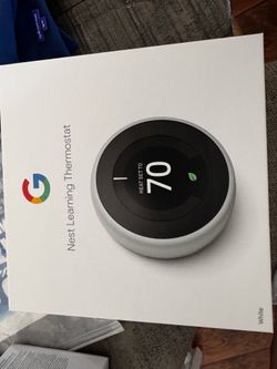 Google Nest Learning Thermostat (3rd Gen) + Temperature Sensor