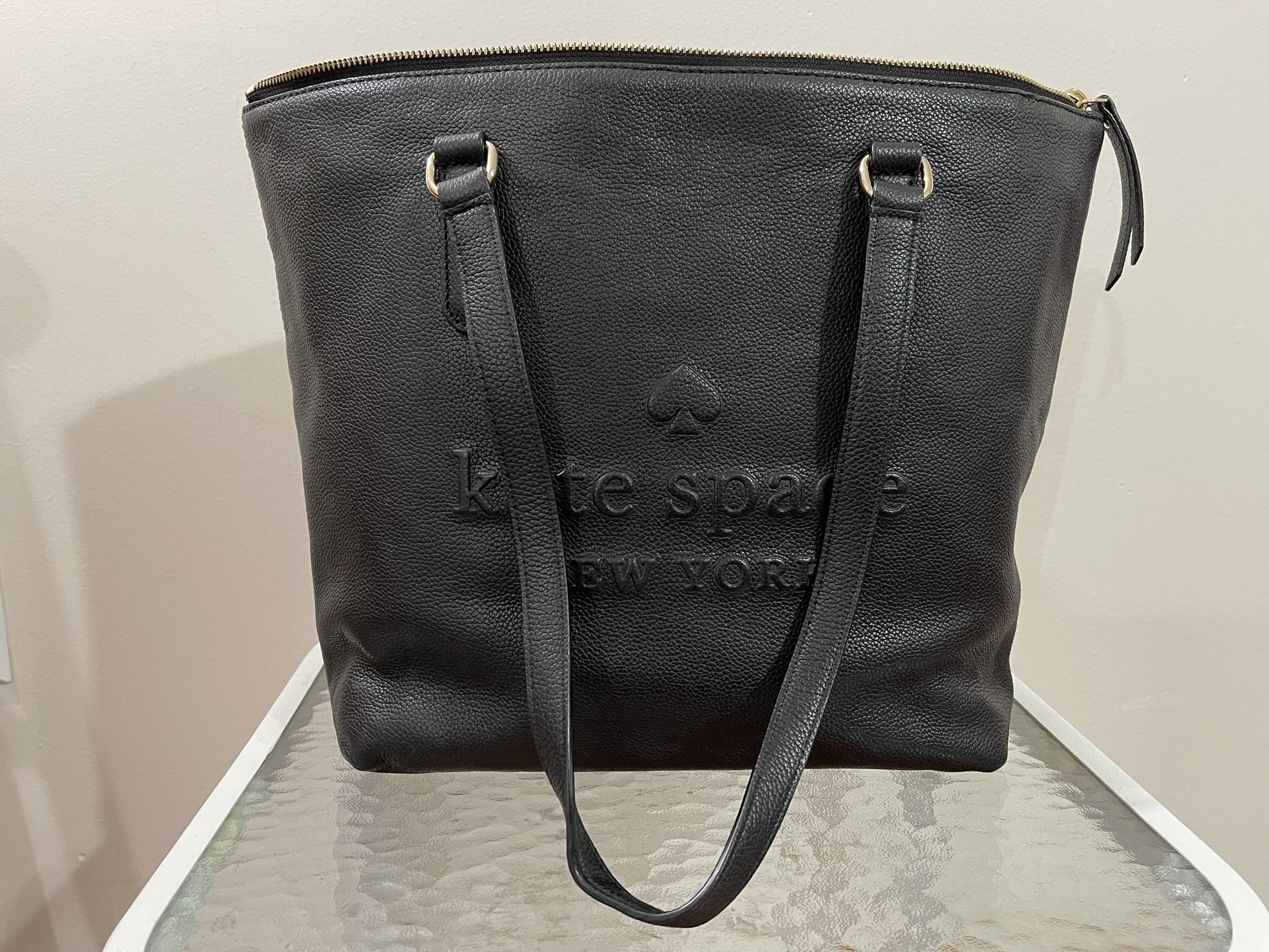 Kate Spade New York All Day Large Zip-Top Tote Bag Black
