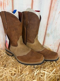 NEW SIZE 11.5 COWBOY BOOTS BROWN