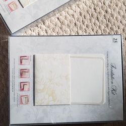 Invitations. 2 boxes of 25. New. Perfect For Wedding, Shower Or Invitations .