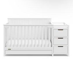 5 In 1 Crib With Storage 