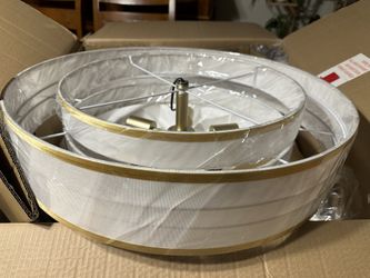 Aasim 5 - Light Dimmable Drum Chandelier