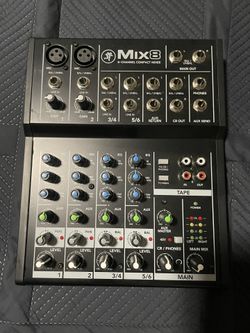 8 Channel Compact Mixer