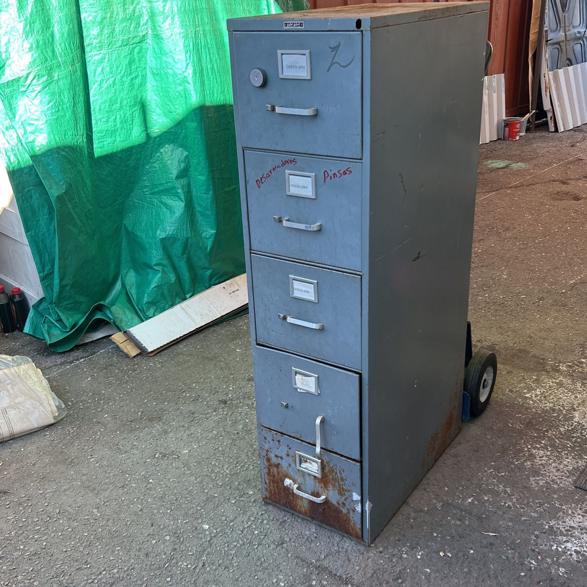 Storage filing cabinet