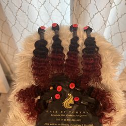 Human Hair Wet And Wavy Bundles -8 Pieces 