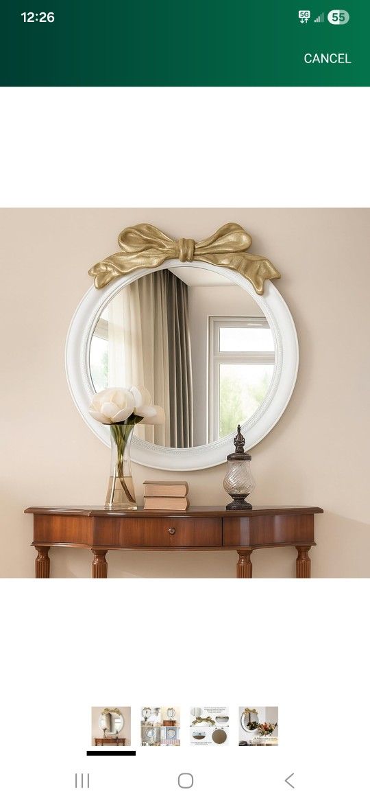 Gorgeous Chic Bow Mirror