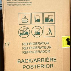 GE Black Refrigerator 
