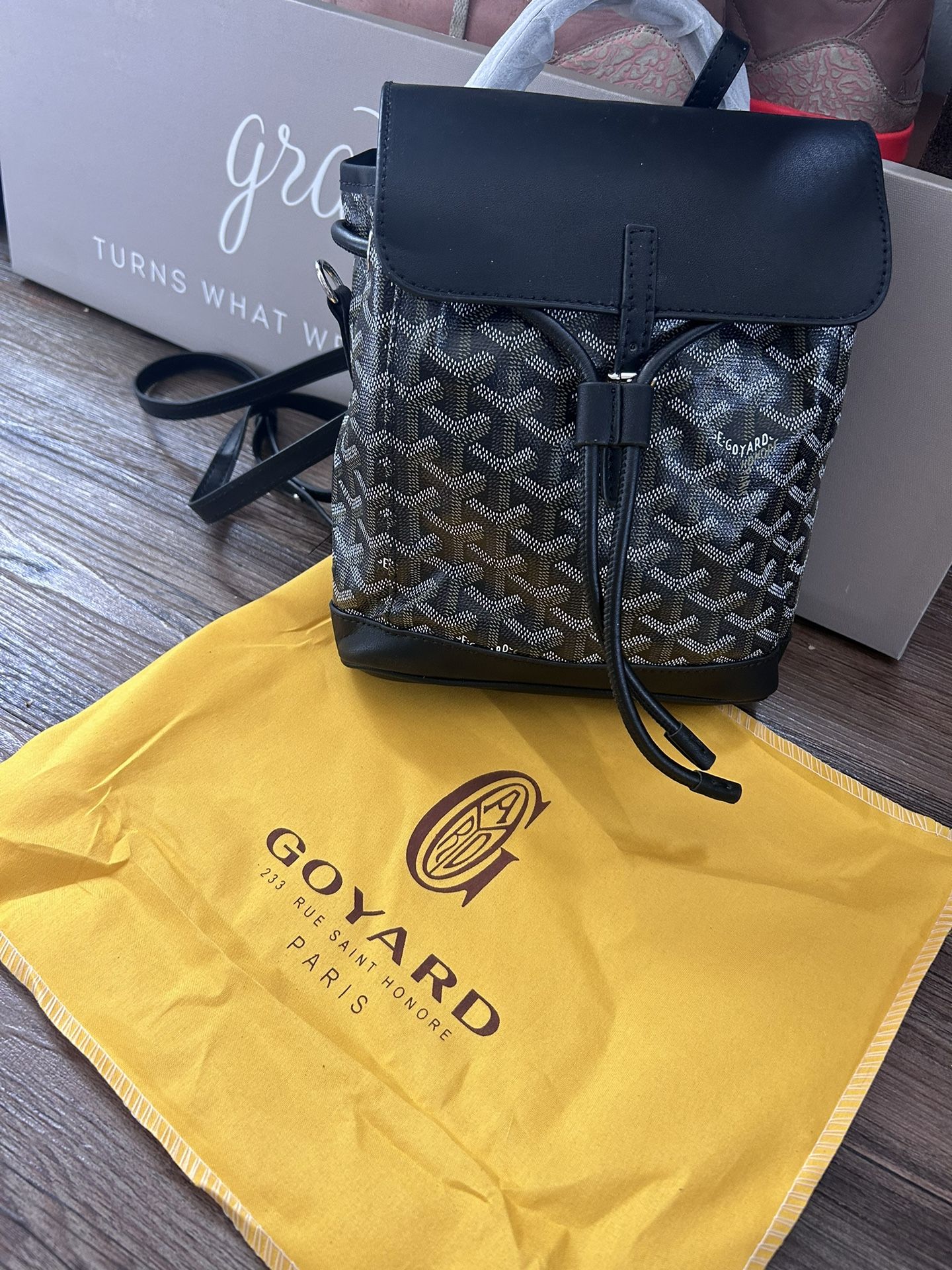 Goyard, Bags, Goyard Lalpin Backpack Yellow