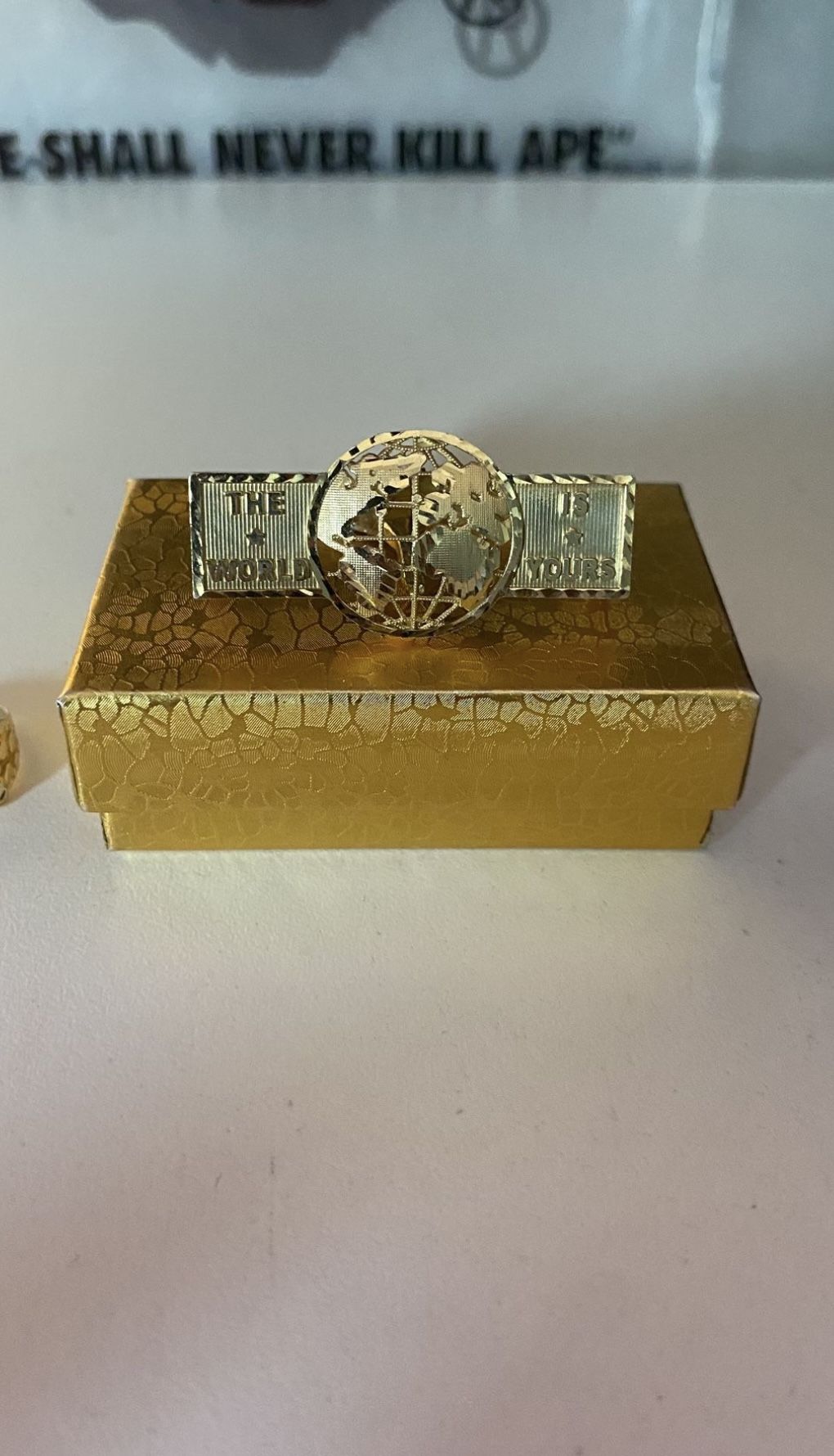 World is yours ring 10k