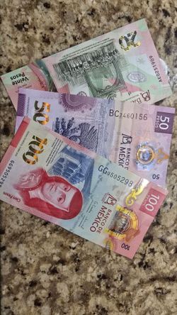 Setde 20 50 100 billetes