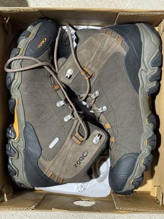 Oboz Bridger Mid BDry Size 14 Sudan Trail Climbing Hiking Boot Shoe