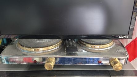 Estufa eléctrica de 2 fogones