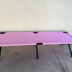 Portable Pink Bed New 