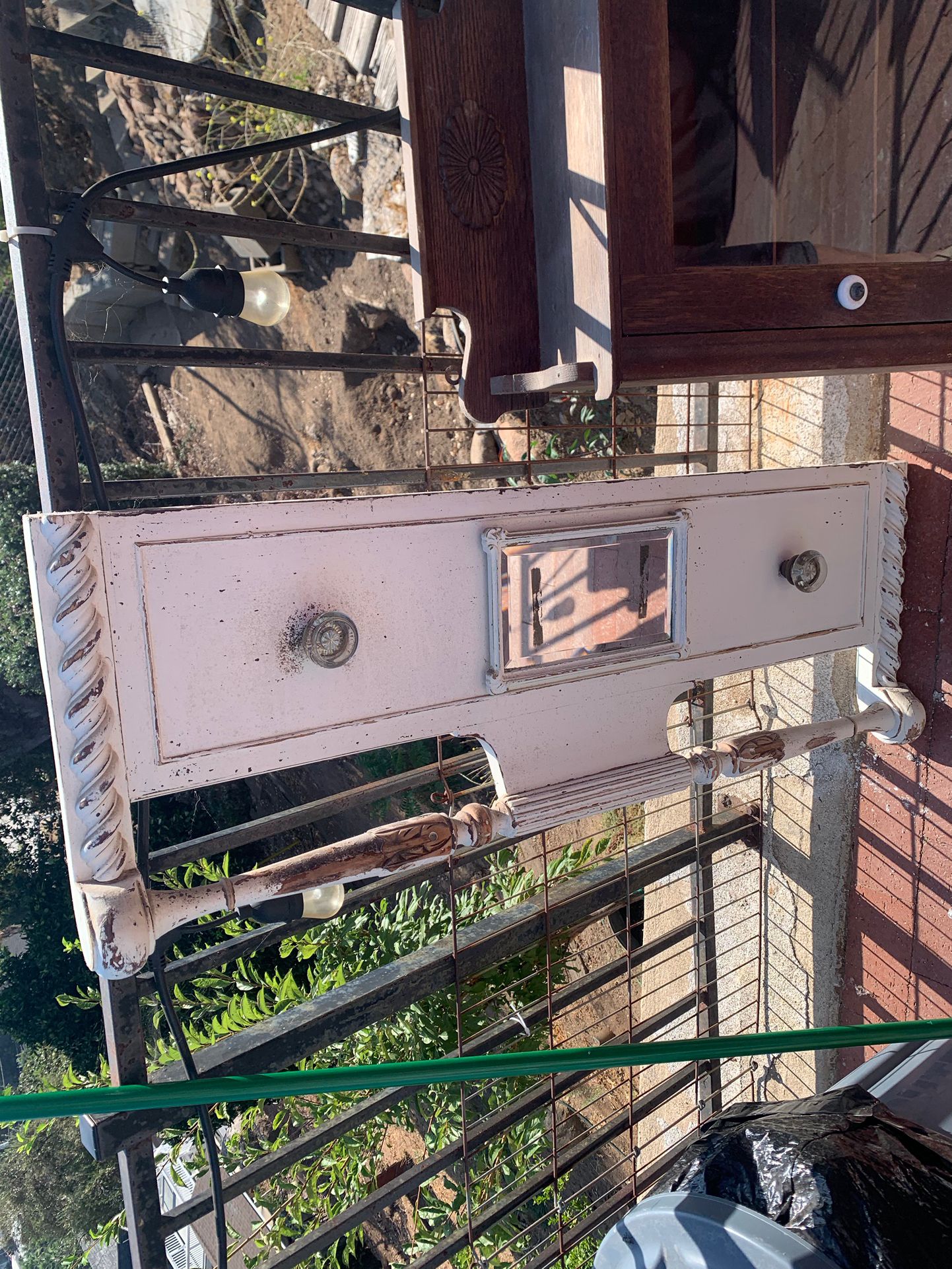 Shabby Chic Towel Rack