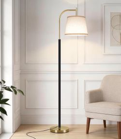 Wood Floor Lamp for Living Room