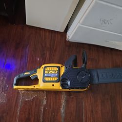 Dewalt flex volt chainsaw $$