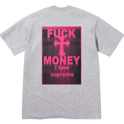 SUPREME “FUCK MONEY” TEE SIZE X-LARGE 