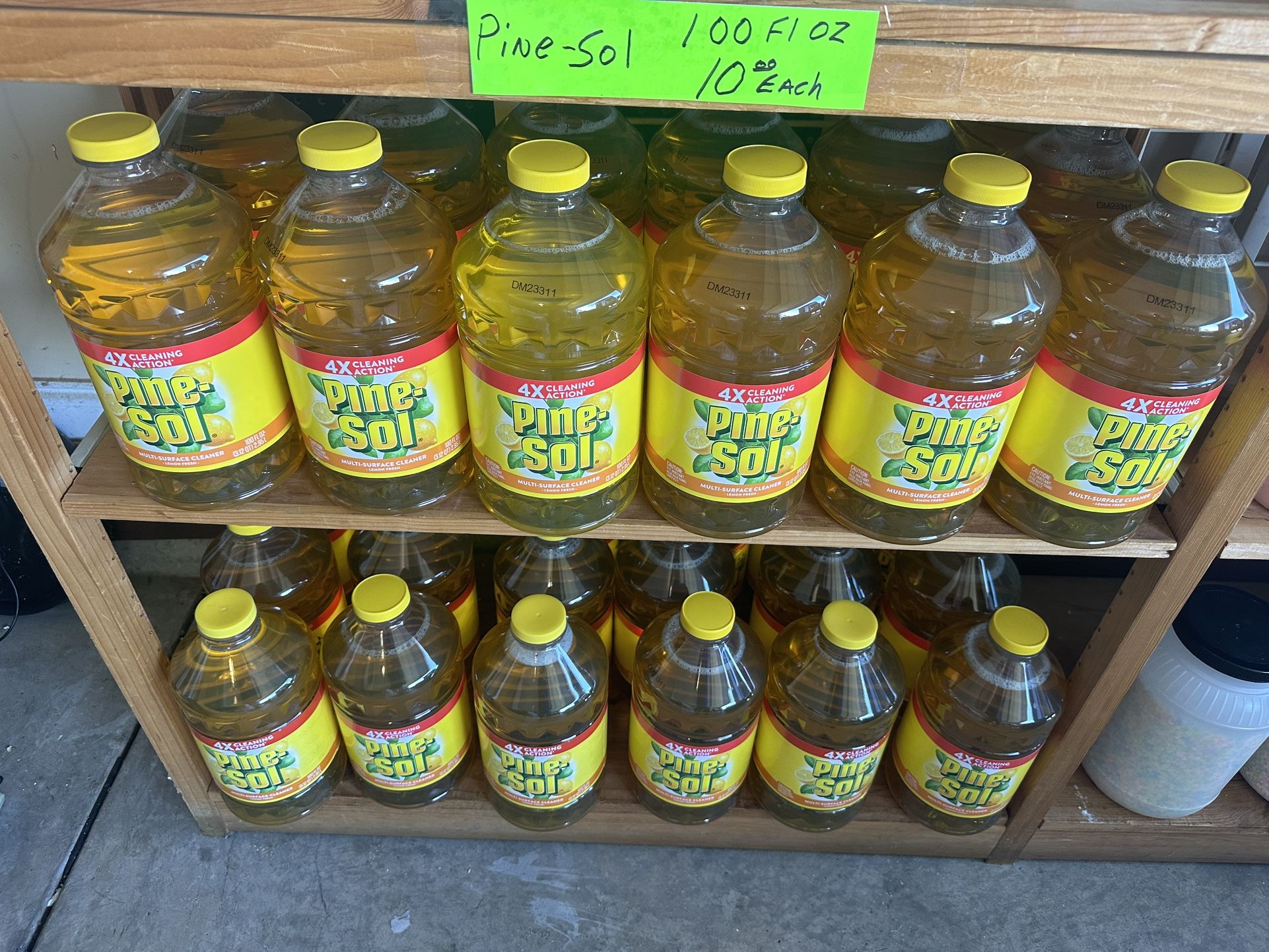 Lemon Scent Pine-sol 100 fl oz 10..00 Each