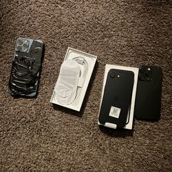 3 Phones For Sale! 16E (At&t), 12 pro Max Unlocked, 16 Pro (Read Description) 