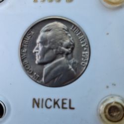 1950 D Jefferson Nickel  Key Date. ( GEM )