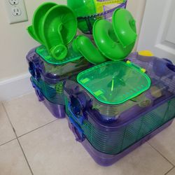 2 Hamster Cages
