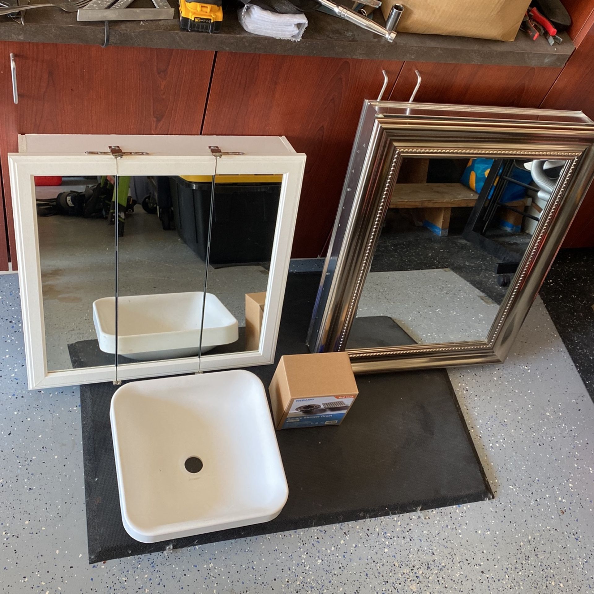 Medicine Cabinet/ White Cabinet. SOLD