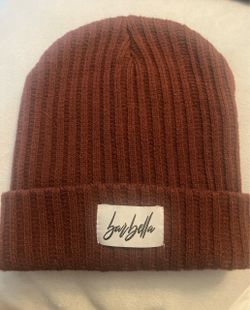 Barbella Ribbed Knit Beanie
