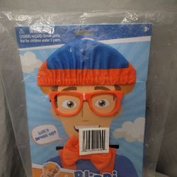 New Never Opened! Blippi Costume Role-play Accessories Perfect for Dress Up, Play Time, and Halloween Costume! 